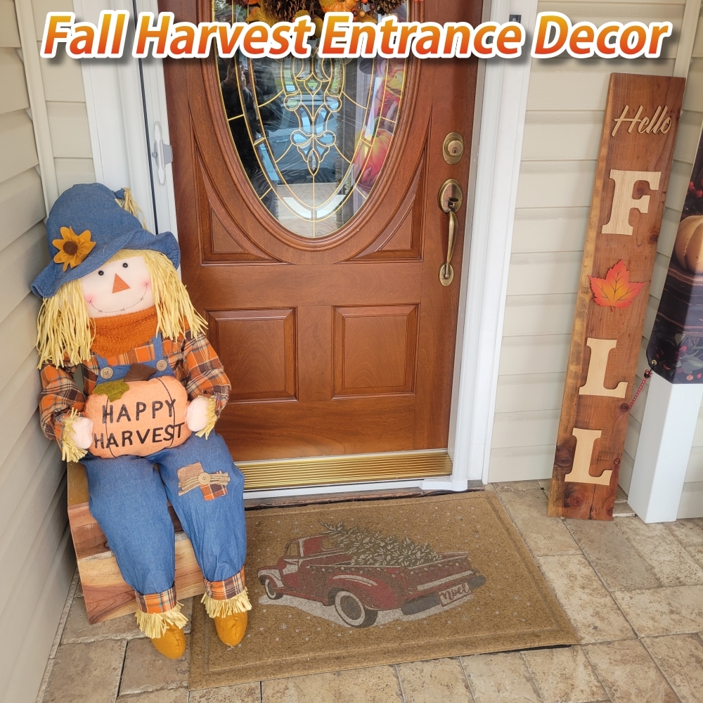 Fall Entrance Decor